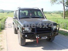 HD-Windenstoßstange für Land Rover Discovery II 1998-2005 - mit Rammschutz